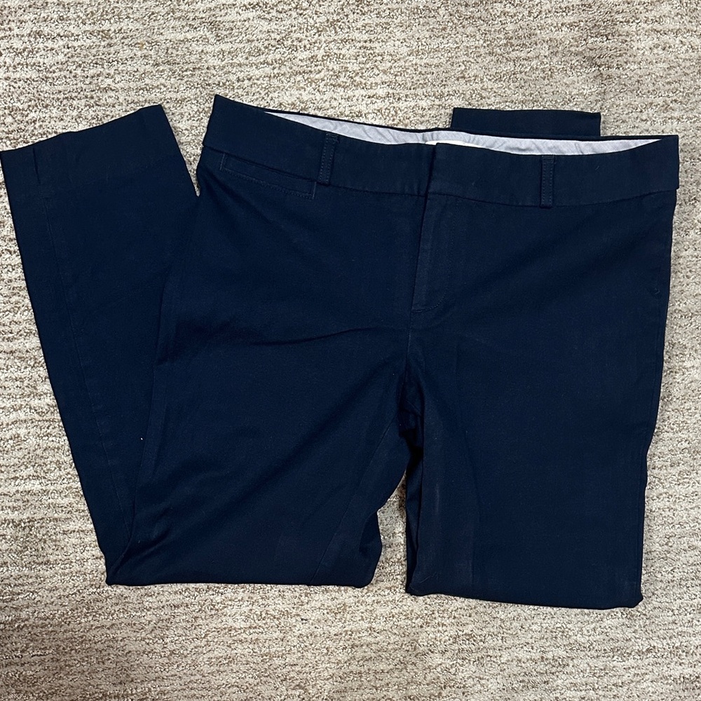 [Banana Republic] Navy Sloan dress pants, 10